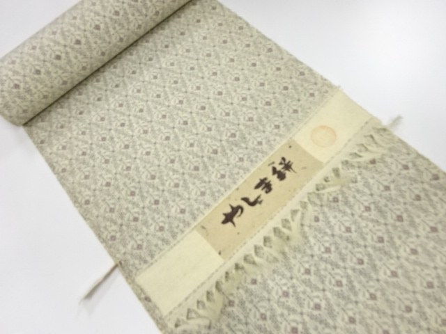 JAPANESE KIMONO / ANTIQUE BOLT FOR KIMONO / SILK / TSUMUGI